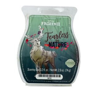 Scentsy‎ Frozen II Fearless By Nature Scent Wax Melt Bar Slow Burning 3.2 Fl Oz